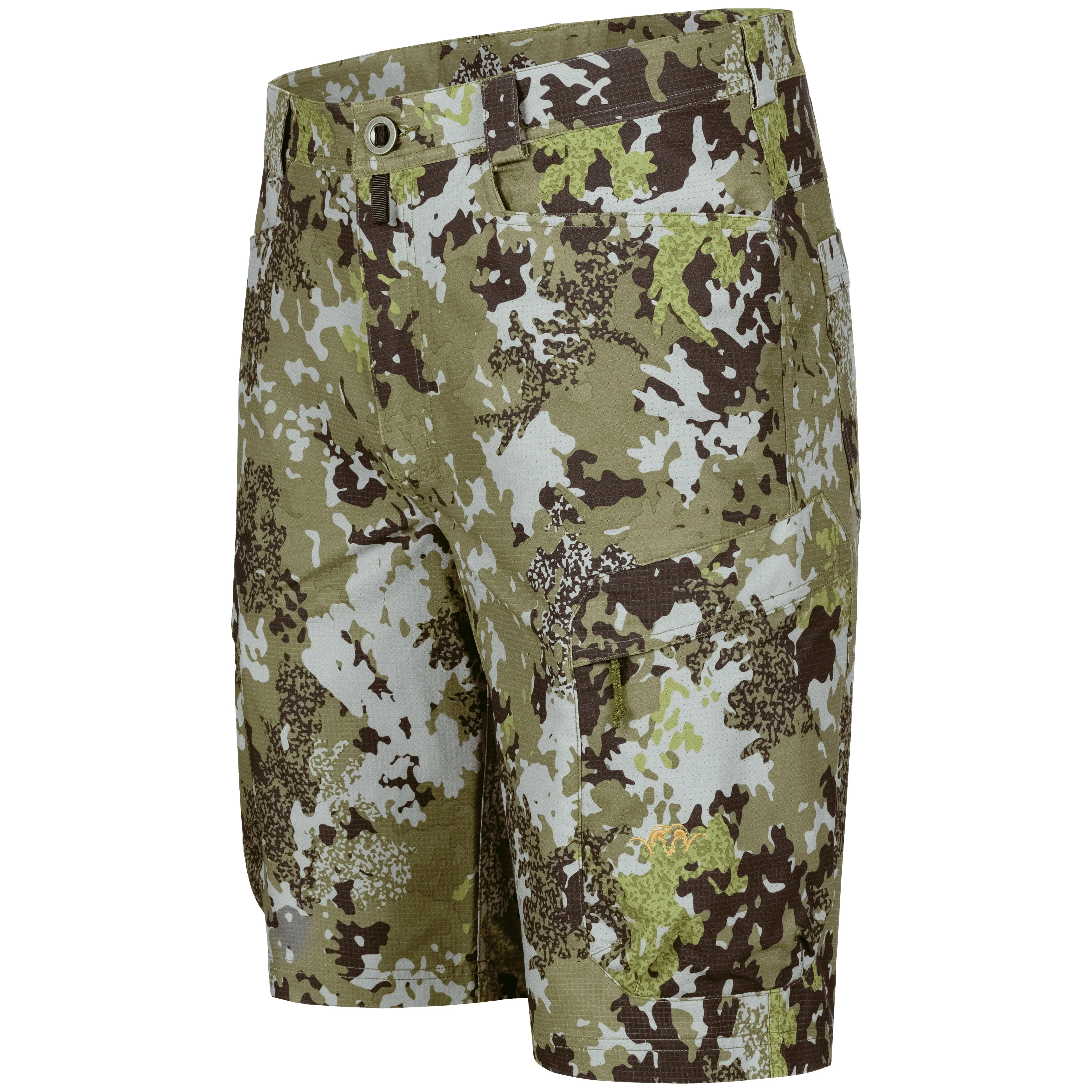 Pantalón Corto BLASER AirFlow HunTec Camo / Verde Olive