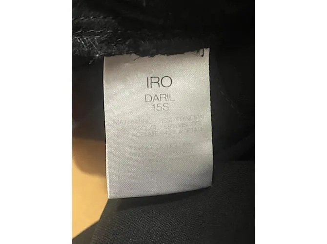 Pantalón IRO T.Viscosa S Internacional Negro 