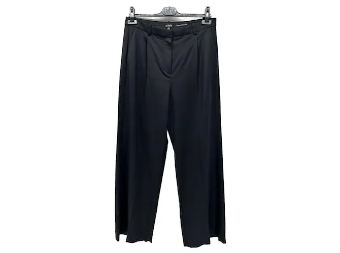 Pantalón J.CREW T.UK 8 Viscosa Negro 