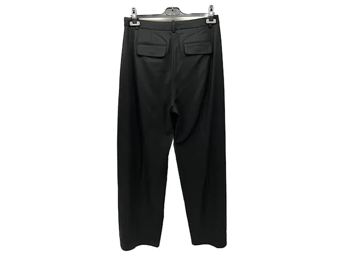 Pantalón J.CREW T.UK 8 Viscosa Negro 