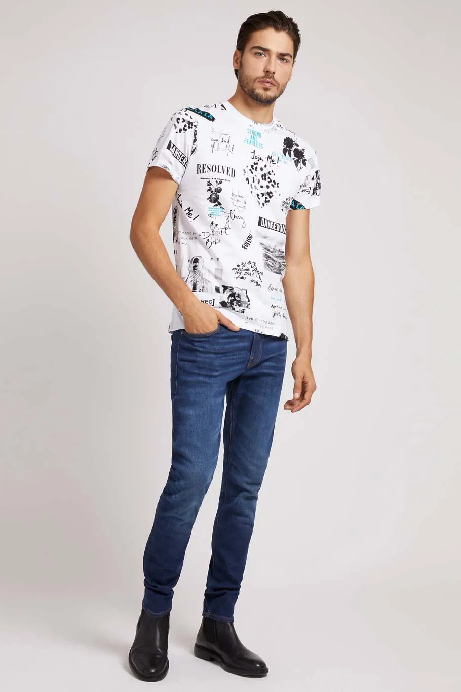 Pantalón para hombre de Guess Jeans – M1YA27D4GV4