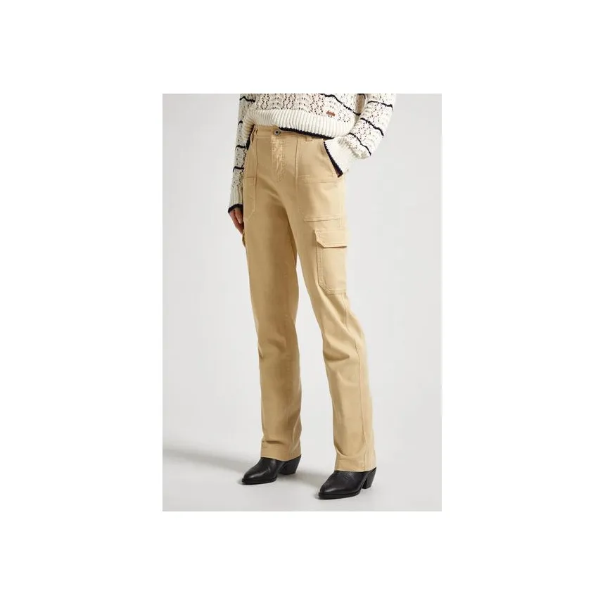 Pantalón Pepe Jeans Cargo Tiara Para Mujer