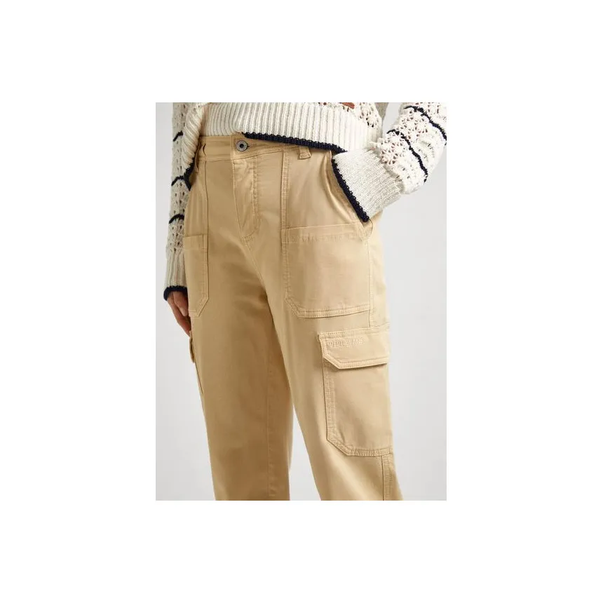Pantalón Pepe Jeans Cargo Tiara Para Mujer