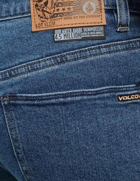 PANTALóN VOLCOM VORTA DENIM  WASHED BLUE