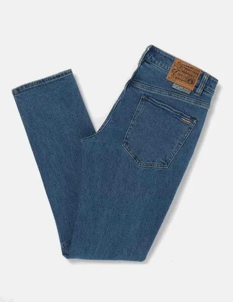 PANTALóN VOLCOM VORTA DENIM  WASHED BLUE