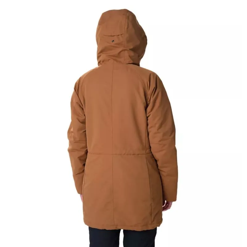 Parka para mujer Columbia South Canyon (marrón camel)