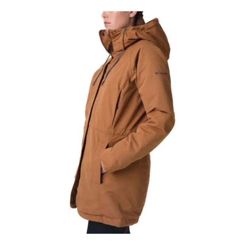 Parka para mujer Columbia South Canyon (marrón camel)