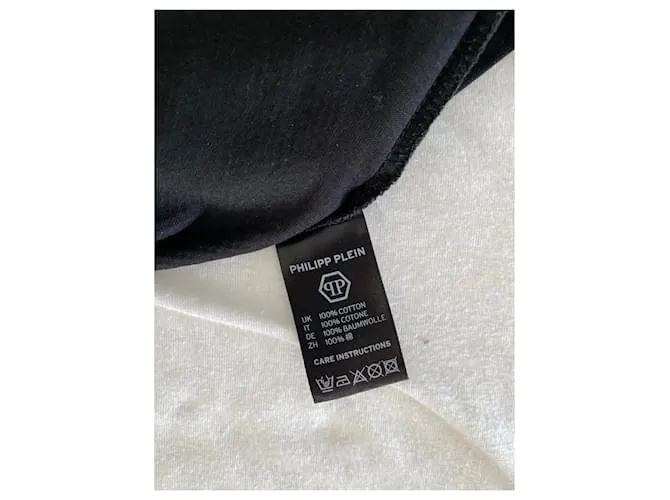 Philipp Plein Camisetas Negro 