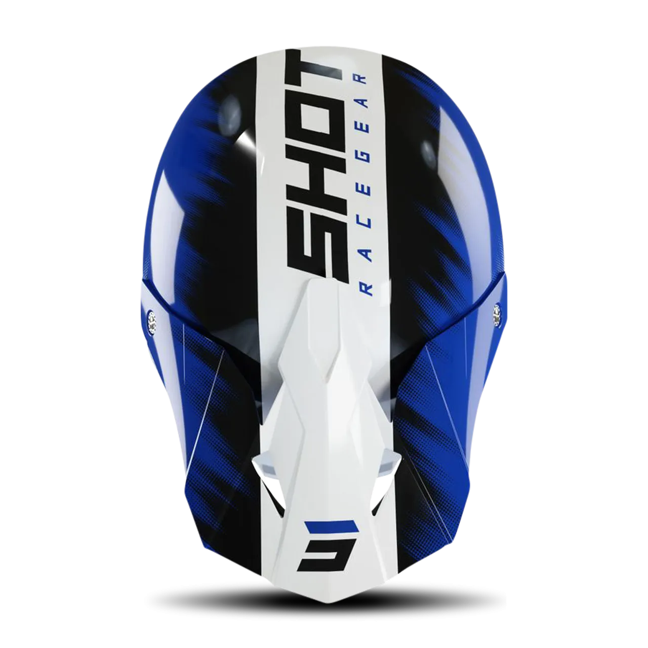 Pico de Casco de Cross Shot Furious Reflex Azul 