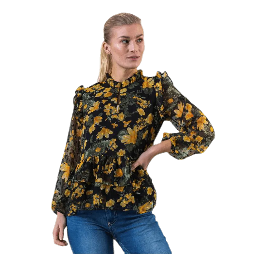 Pieces Joan Ls Top Red