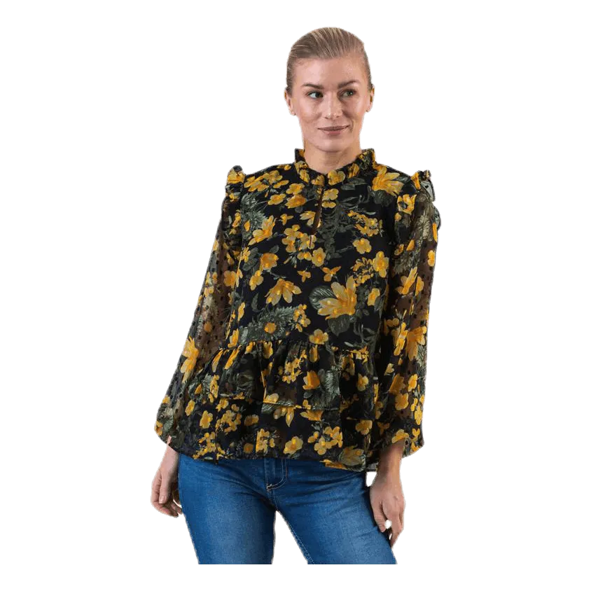 Pieces Joan Ls Top Red