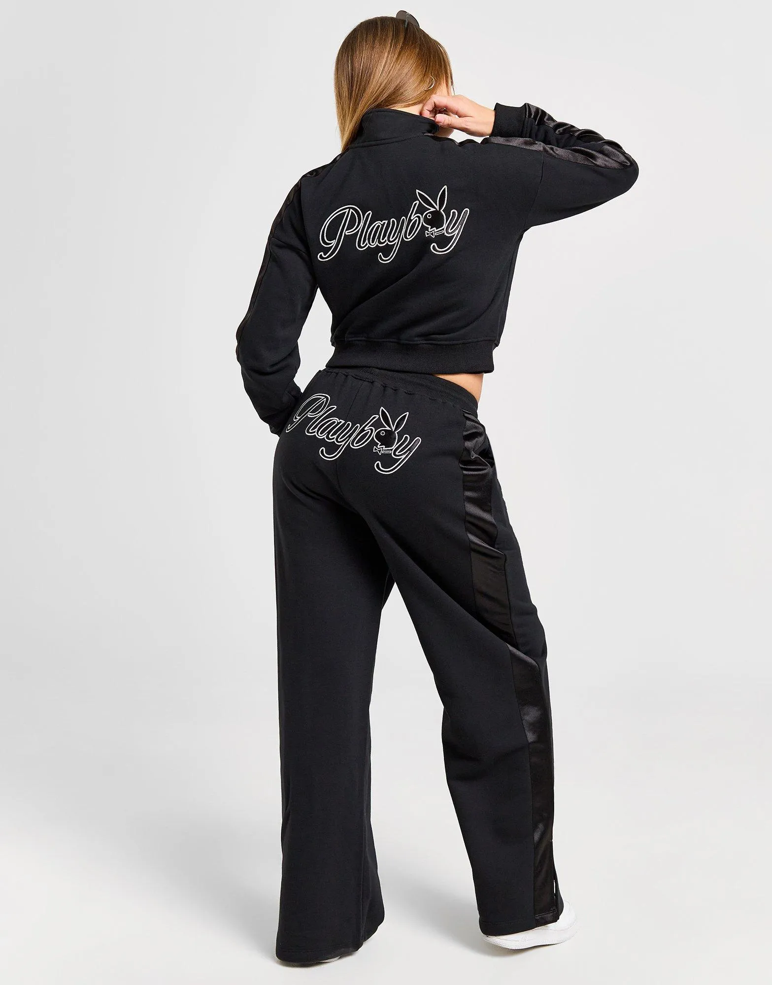 Playboy Cropped Track Top