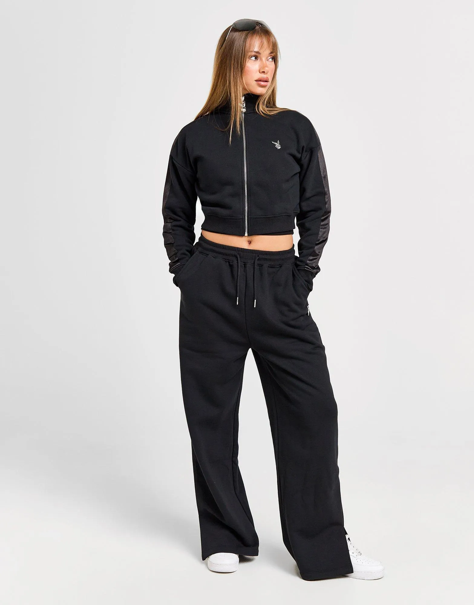 Playboy Cropped Track Top