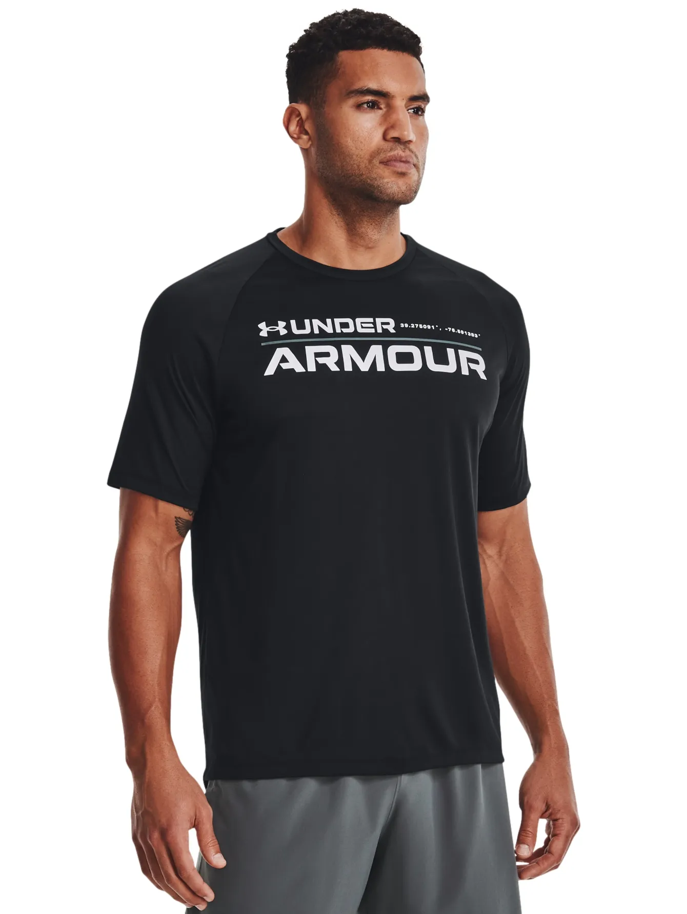 Playera Under Armour Wordmark Para Hombre