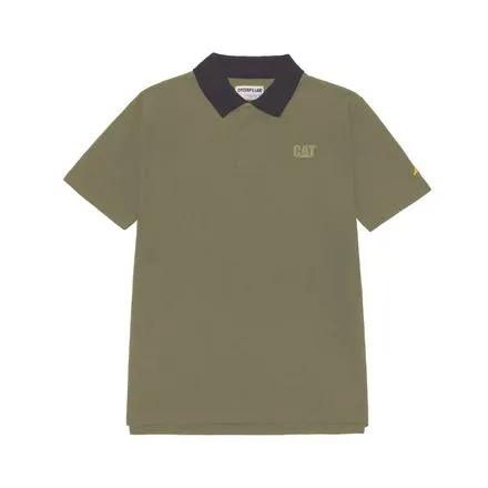 Polo Hombre Cat Logo Pique