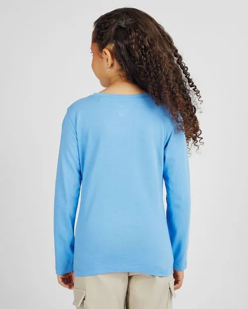 Polo Niña Mariamanda Azul Victoria