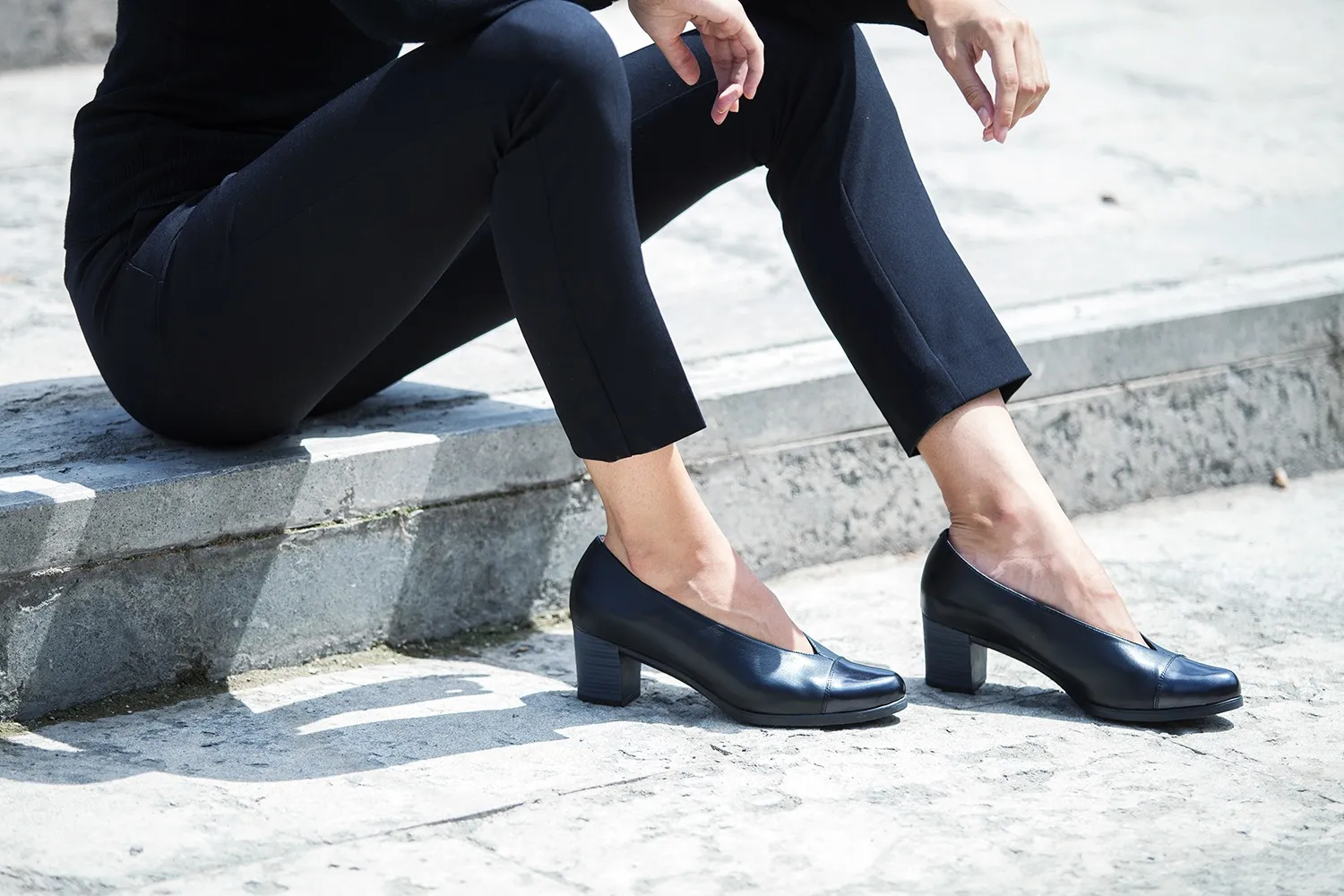 Pump Black Antic