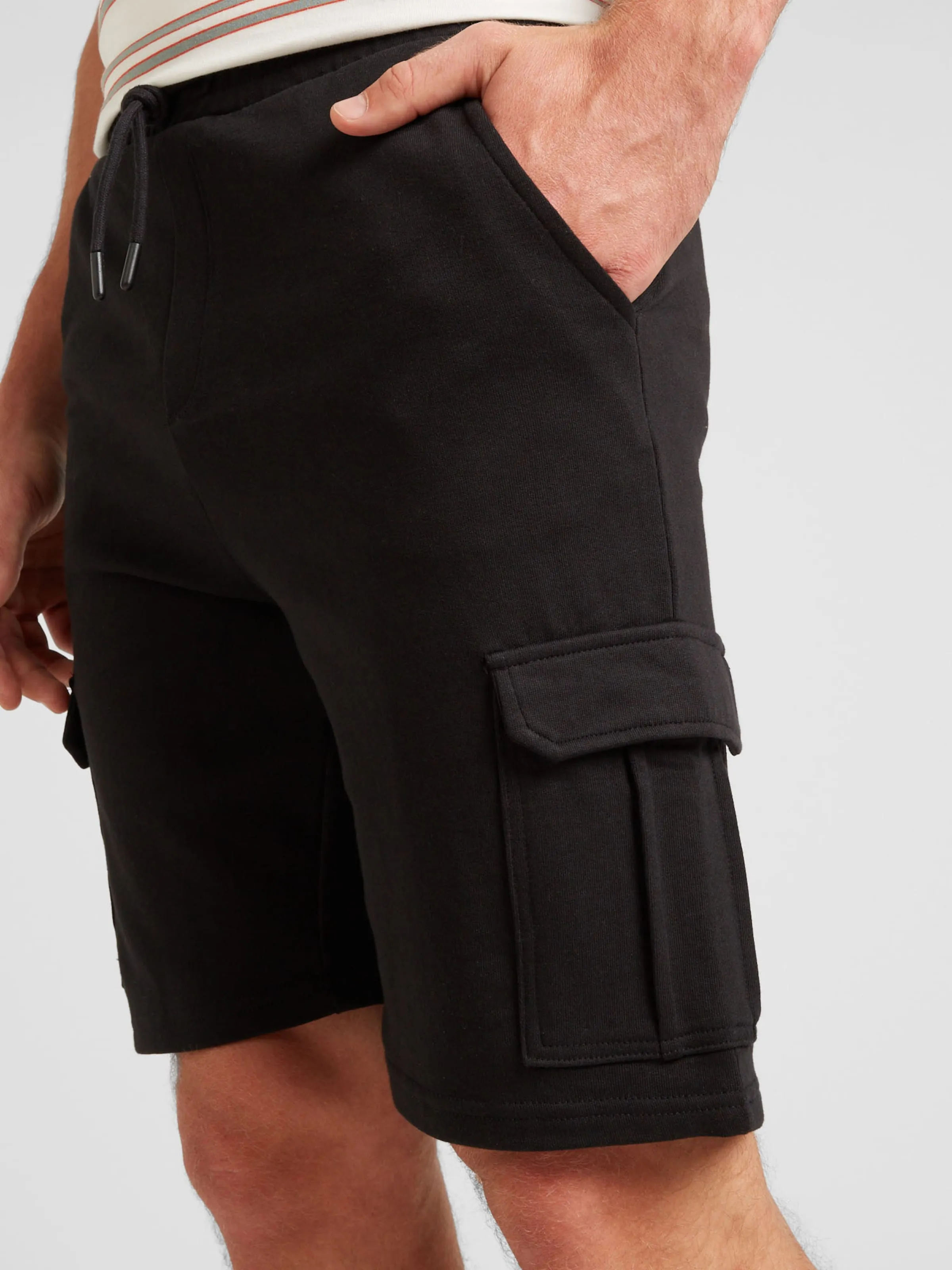 regular Pantalón Springfield en Negro