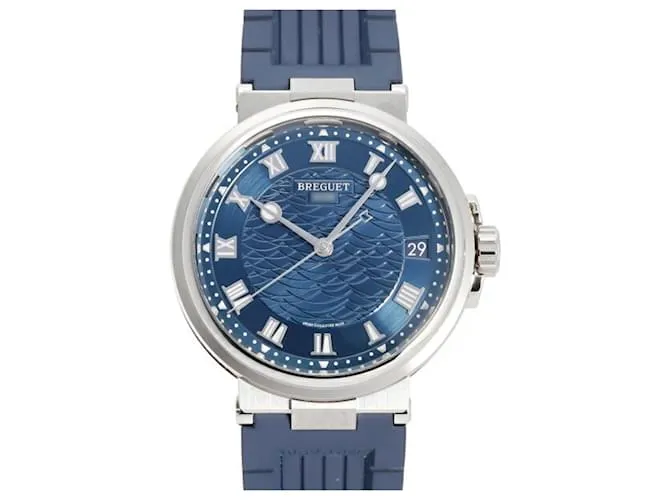 Reloj Breguet Marine 5517BB Y2 9ZU con esfera azul 