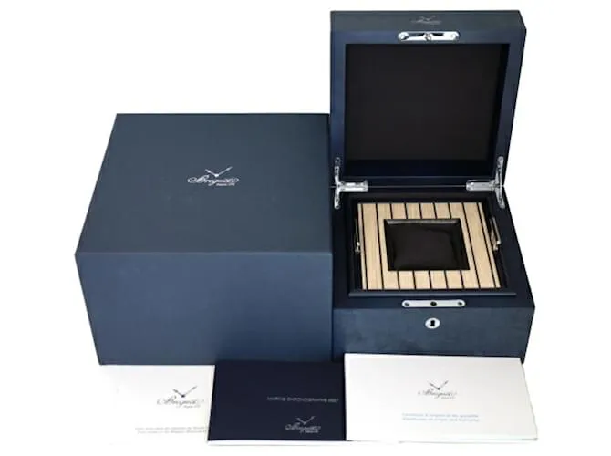Reloj Breguet Marine 5517BB Y2 9ZU con esfera azul 