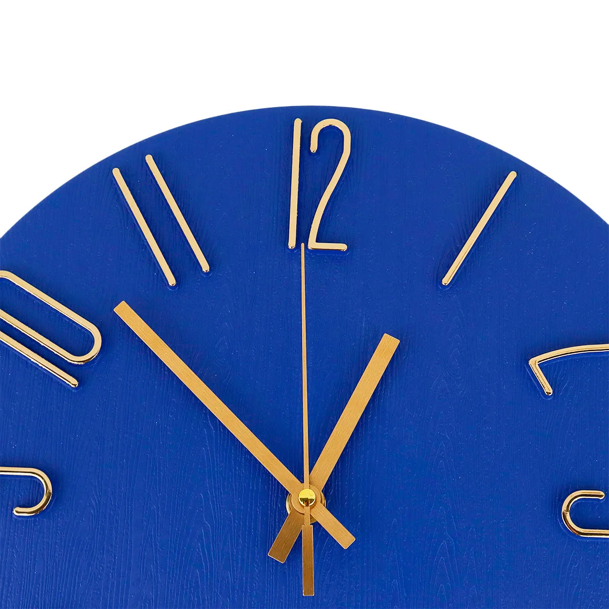 Reloj Circular de Pared, color Azul Rey