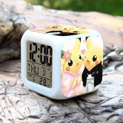 Reloj despertador Pokémon Pikachu Vestido Tradicional