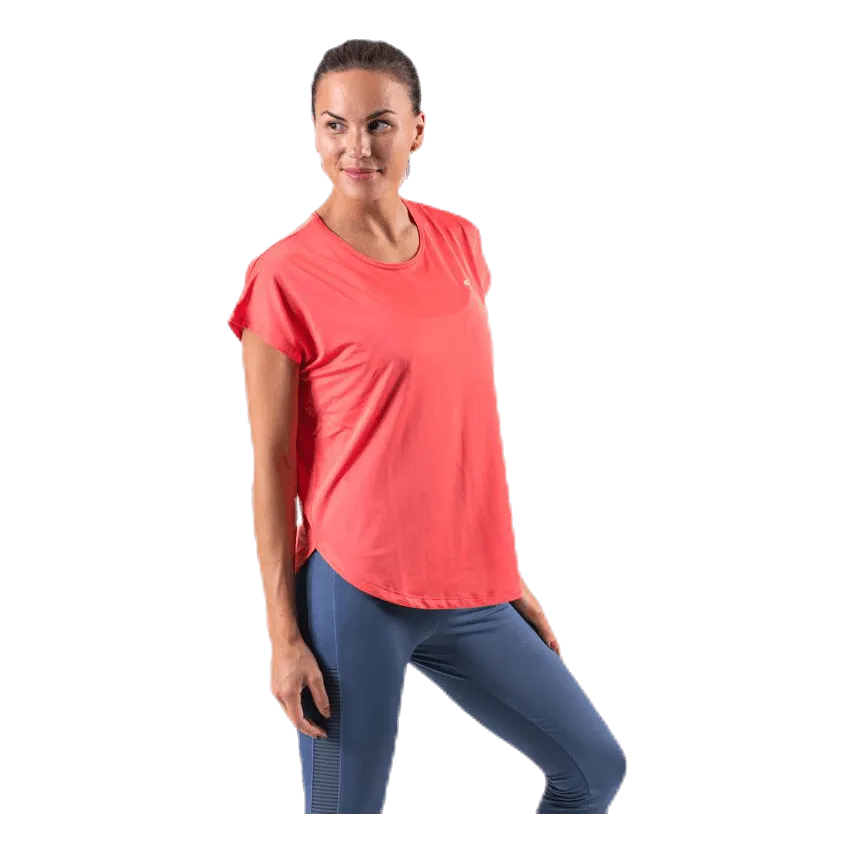 Röhnisch Leo Loose Top Pink/Red