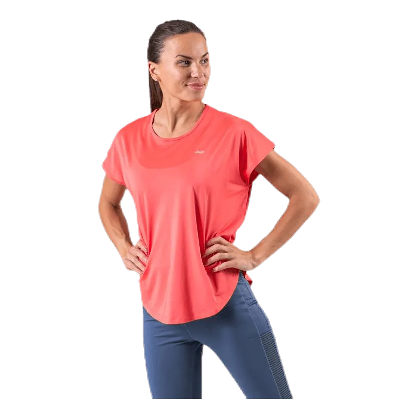 Röhnisch Leo Loose Top Pink/Red