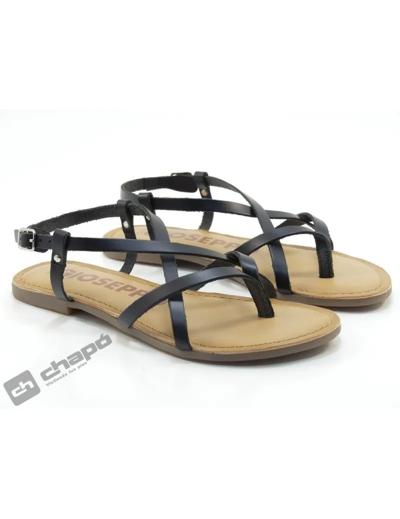 Sandalia Negro Gioseppo 69114 Lelex