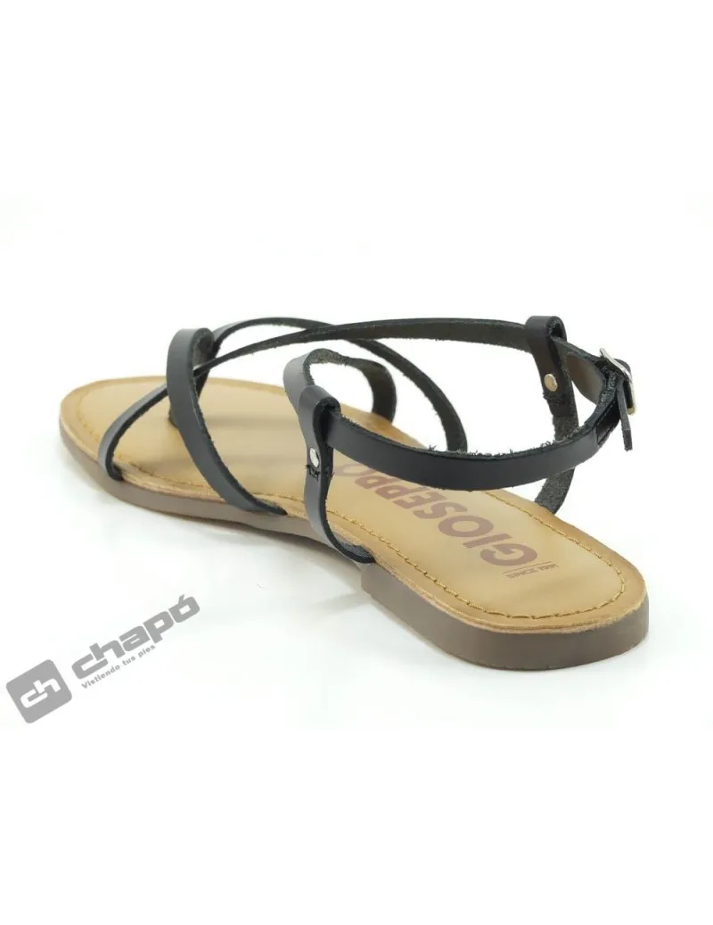 Sandalia Negro Gioseppo 69114 Lelex