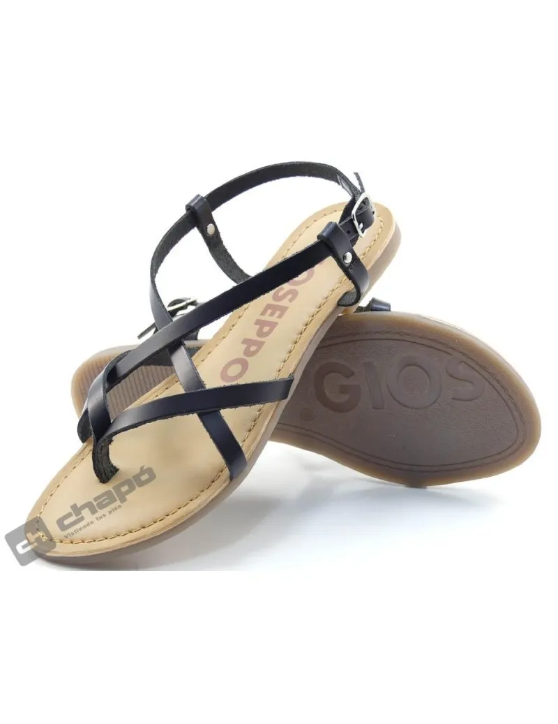 Sandalia Negro Gioseppo 69114 Lelex