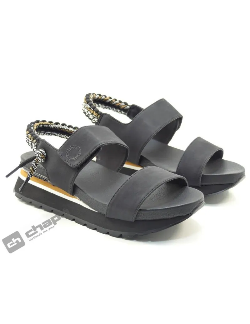 Sandalia Negro Gioseppo 71082 Austell
