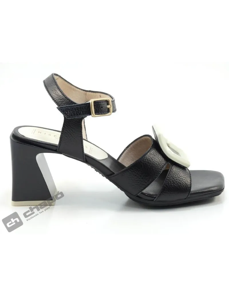 Sandalia Negro Hispanitas Mallorca Chv243272