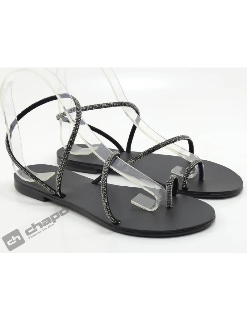SANDALIA NEGRO NICOLAS LAINAS 63TC