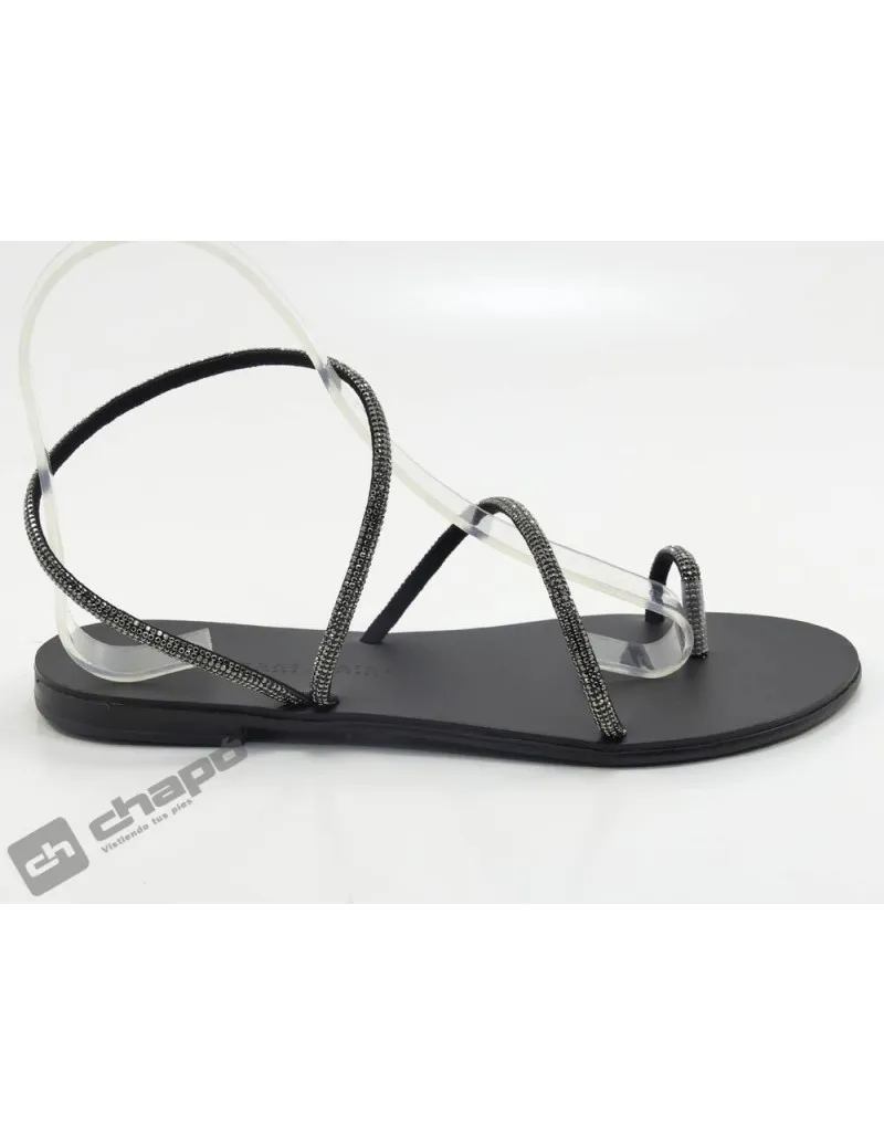 SANDALIA NEGRO NICOLAS LAINAS 63TC
