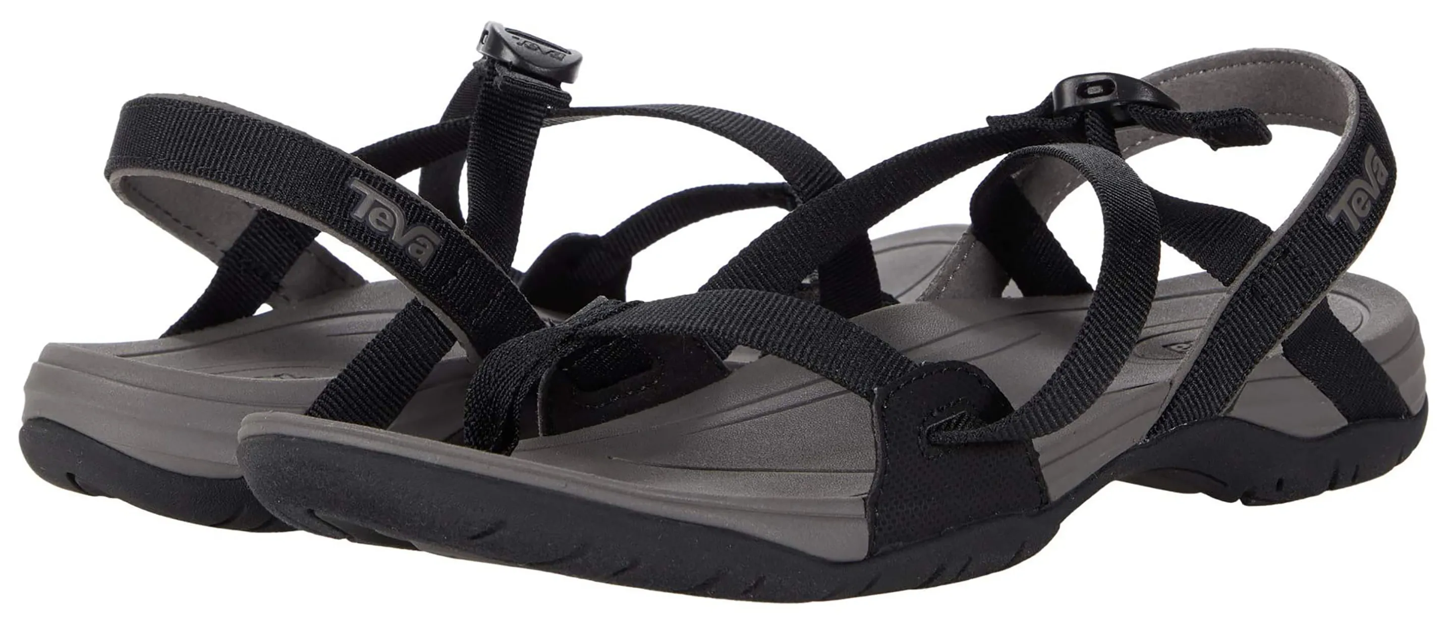 Sandalia Teva Ascona Cross Strap Negro