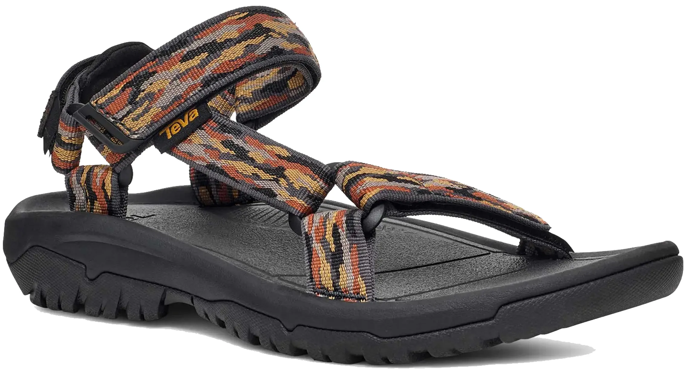 Sandalia Teva Hurricane XLT2 Negro/Naranja/Mostaza/Gris
