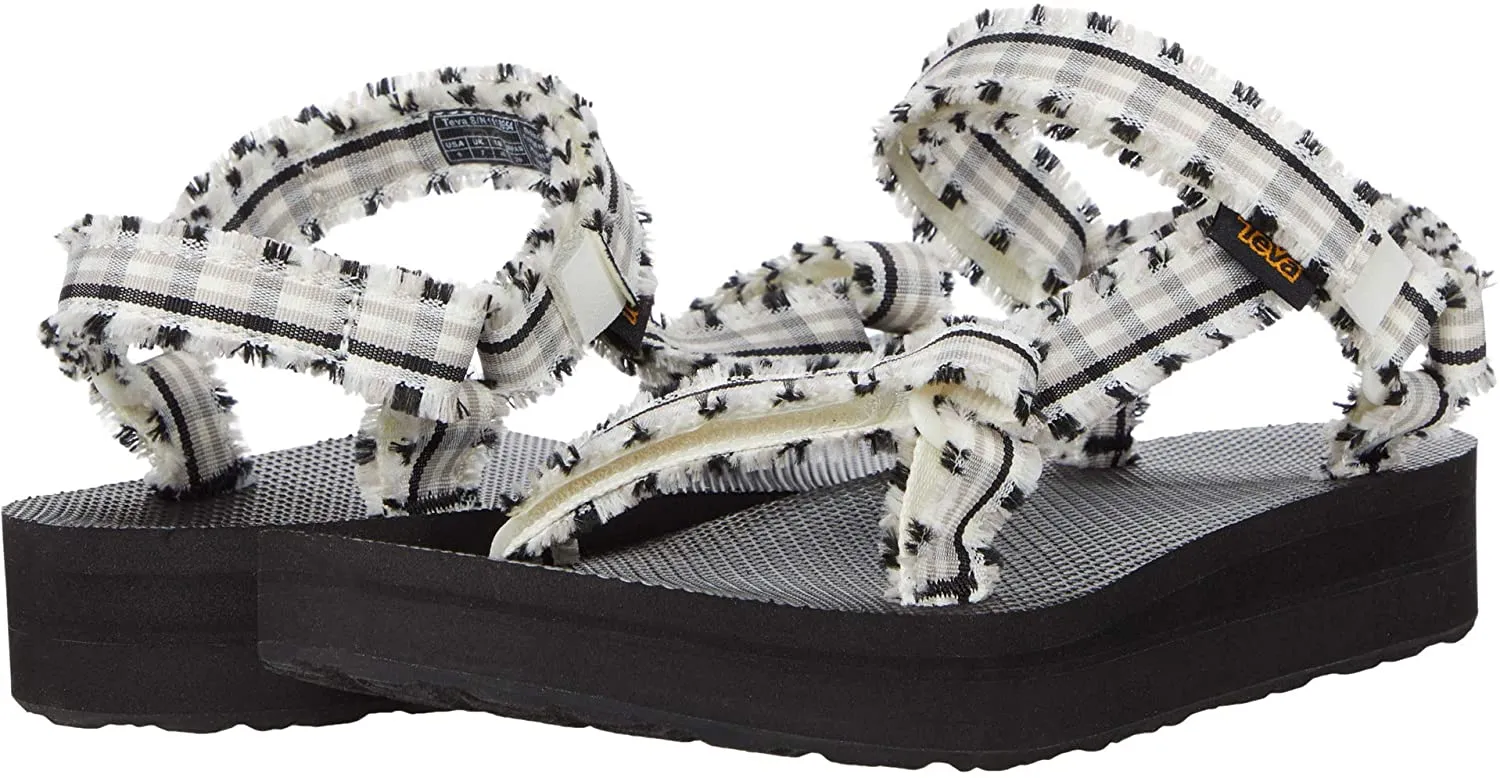 Sandalia Teva Midform Fray W Blanco/Negro