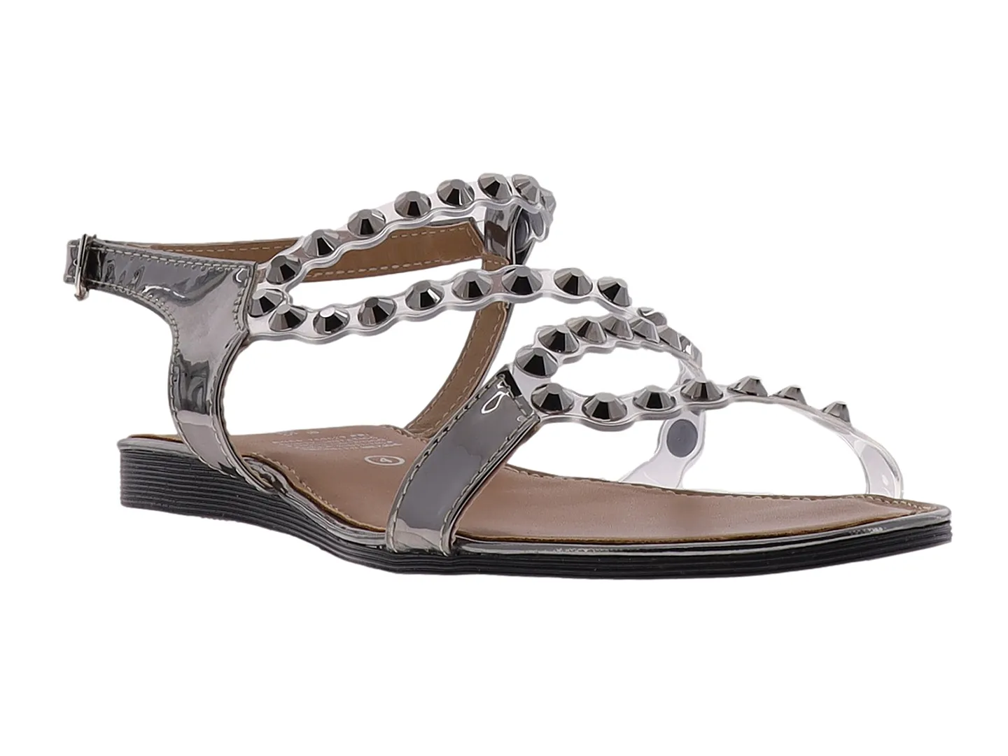 Sandalias Bsc Shoes 9068  Negro Para Mujer