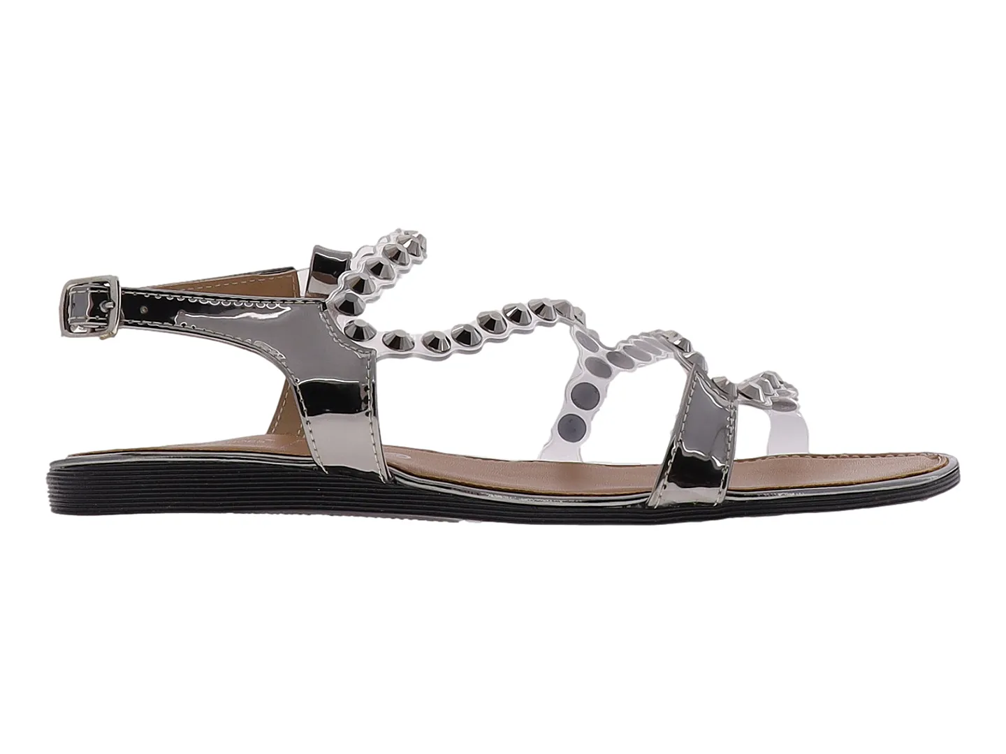 Sandalias Bsc Shoes 9068  Negro Para Mujer