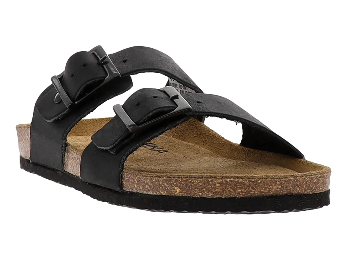 Sandalias Camina Tulum Negro Para Mujer
