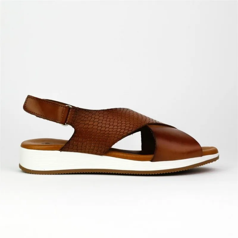 SANDALIAS DE MUJER BONAVENTURE K201 ROBLE