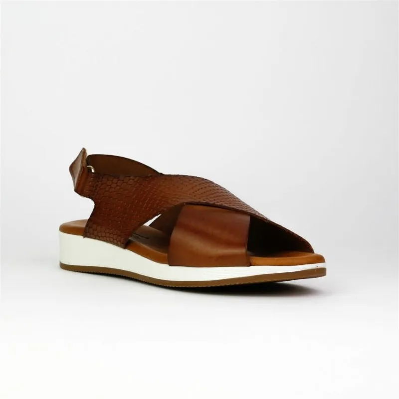 SANDALIAS DE MUJER BONAVENTURE K201 ROBLE