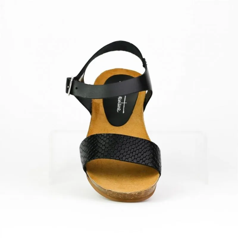 SANDALIAS DE MUJER BONAVENTURE K210NEGRO