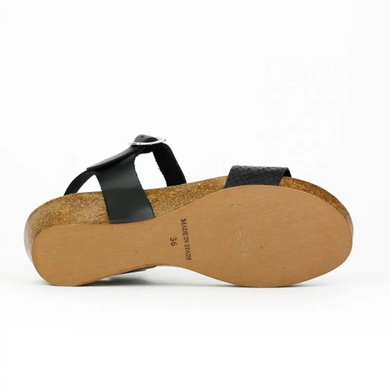 SANDALIAS DE MUJER BONAVENTURE K210NEGRO