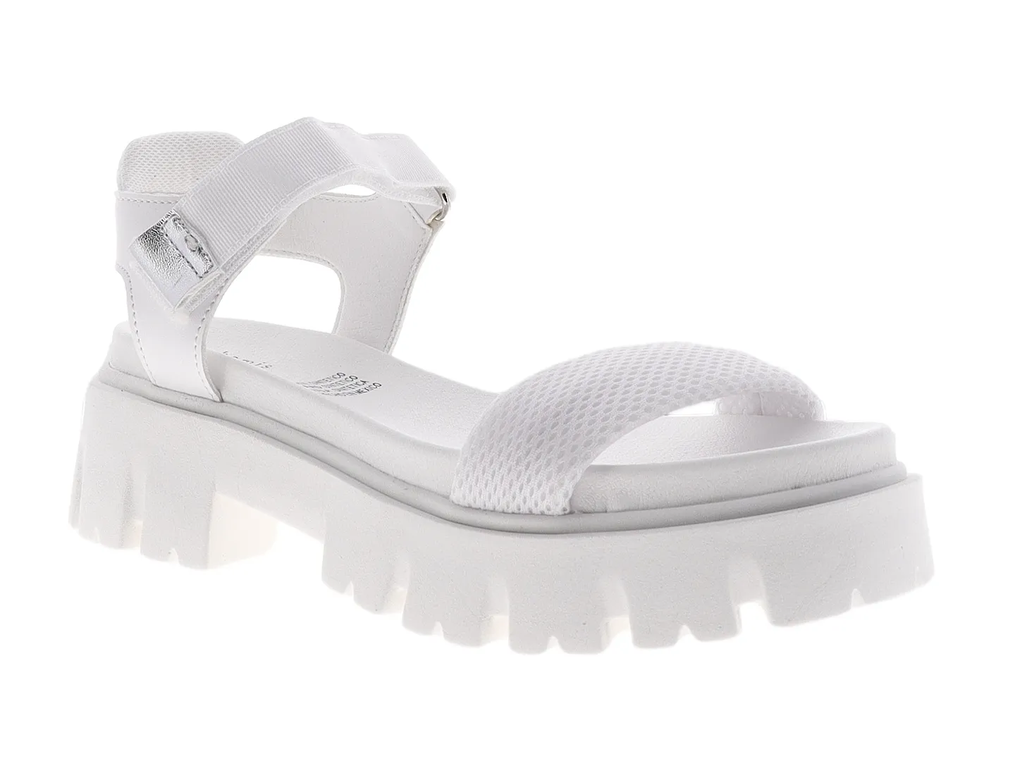 SANDALIAS HEMISFERIOS H83B  BLANCO PARA MUJER