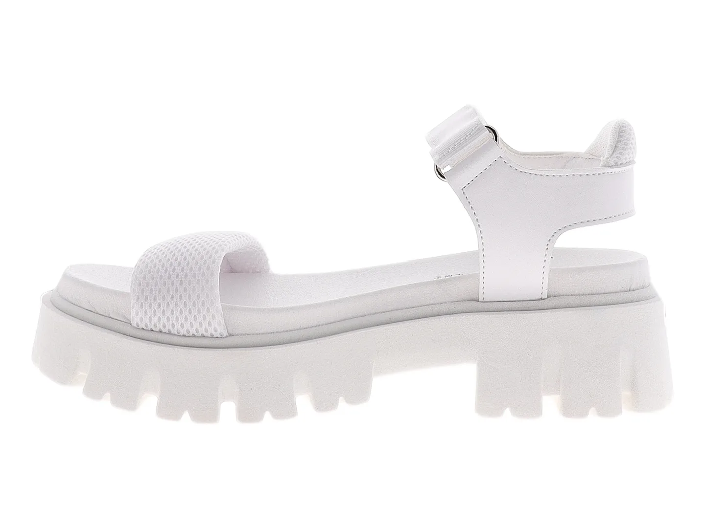 SANDALIAS HEMISFERIOS H83B  BLANCO PARA MUJER