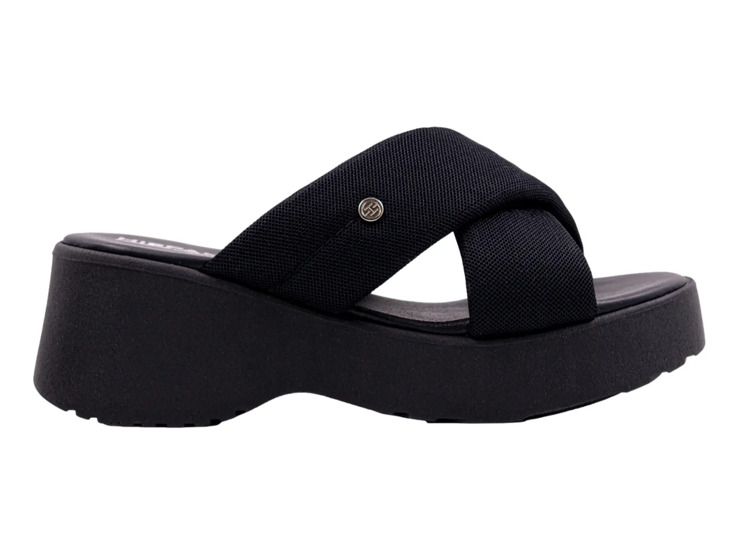 Sandalias Hispana 14203 Negro Para Mujer
