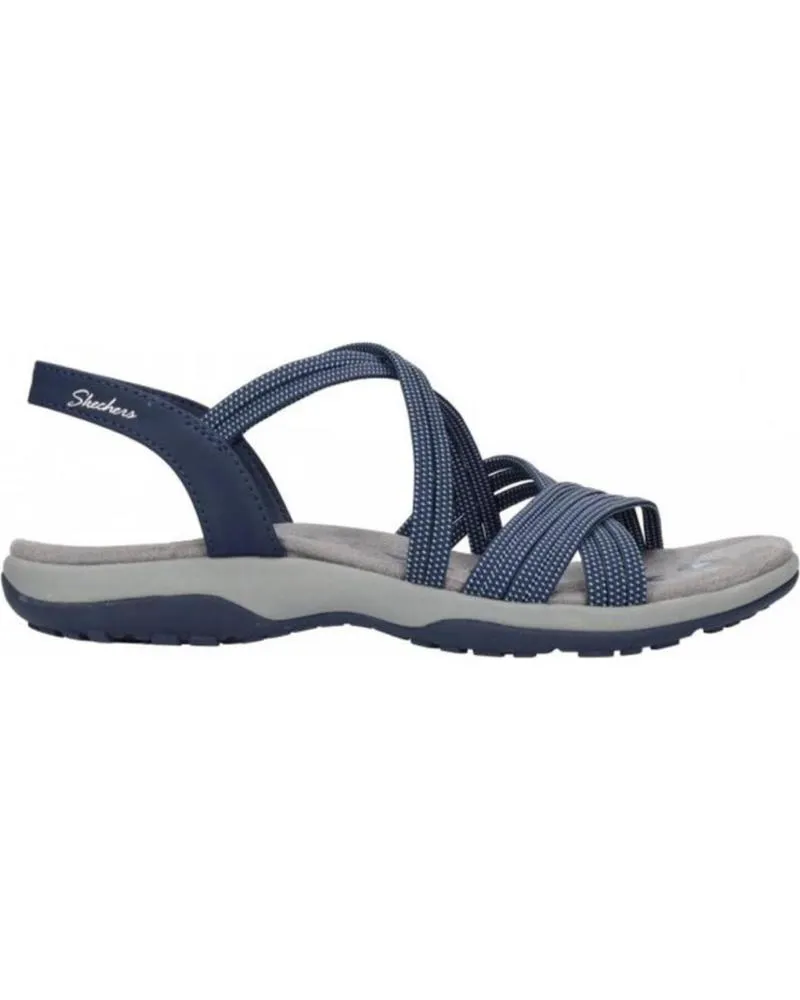 Sandalias SKECHERS  de Mujer SANDALIAS PLANAS 163117 MARINO  AZUL