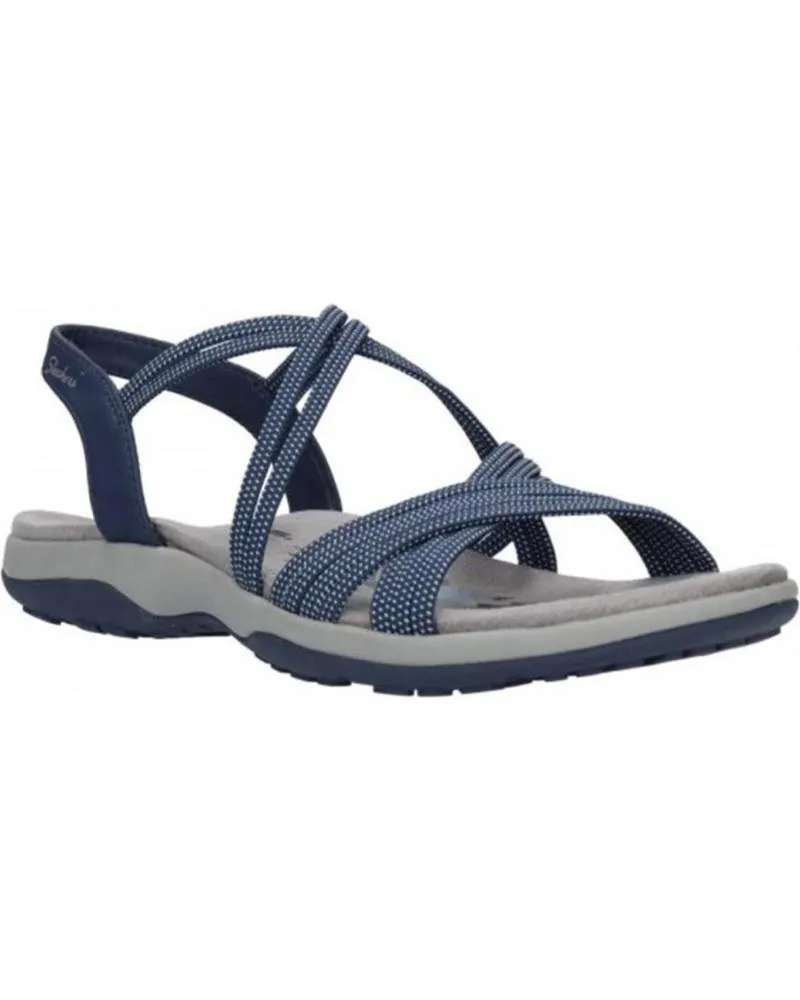 Sandalias SKECHERS  de Mujer SANDALIAS PLANAS 163117 MARINO  AZUL